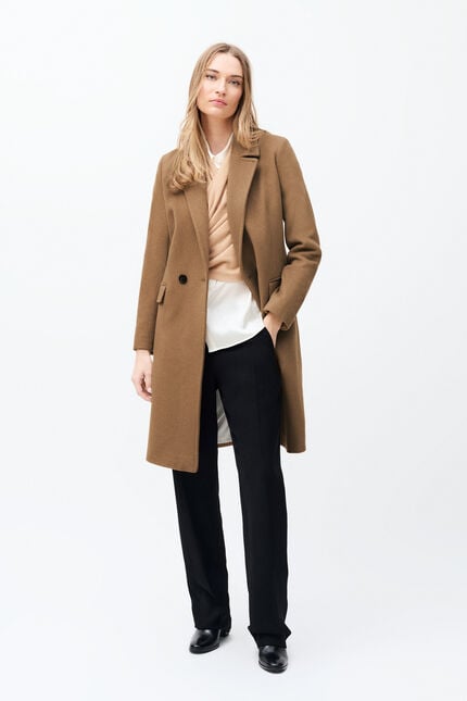 Manteau gregory camel femme
