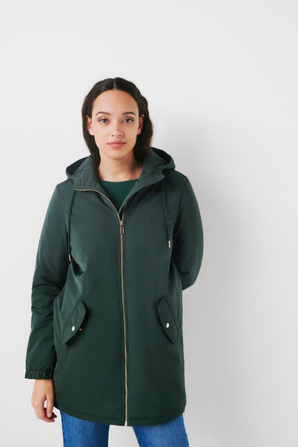 parka grenouille vert foncé vrouw
