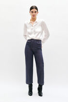 Teano flared jeans. double stone denim woman