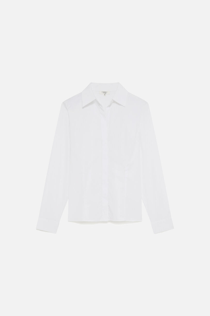 Chemise csensuel blanc femme