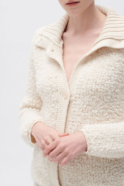 Veste mars ecru femme