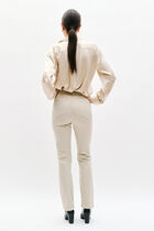 Darling straight-leg pants sand woman