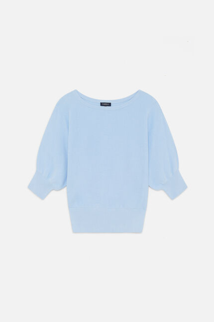 Oversized trui Joan lichtblauw vrouw