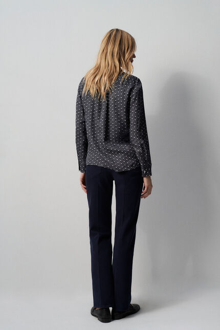 navy blue woman