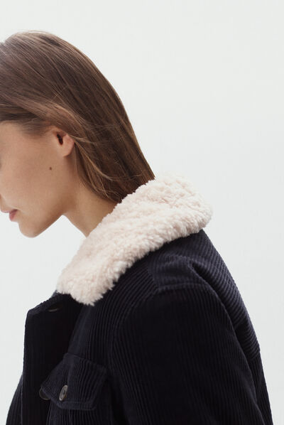 veste noemie bleu marine femme