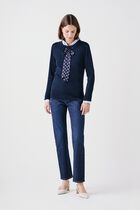 mlana sweater navy blue woman