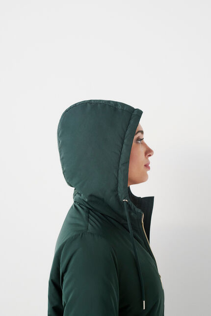 parka grenouille vert foncé vrouw