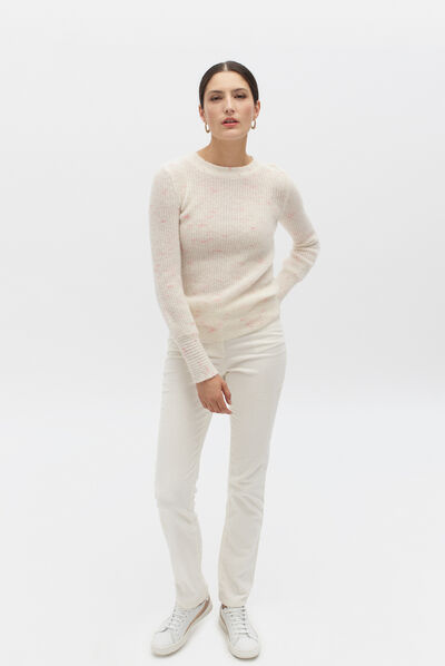 pull polina ivoire femme