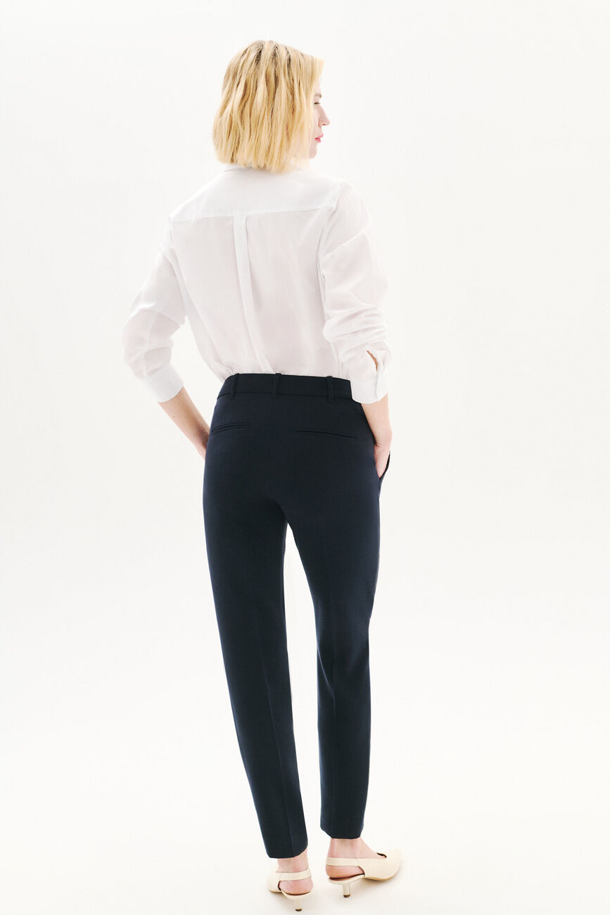 Pantalón pgautier azul marino mujer