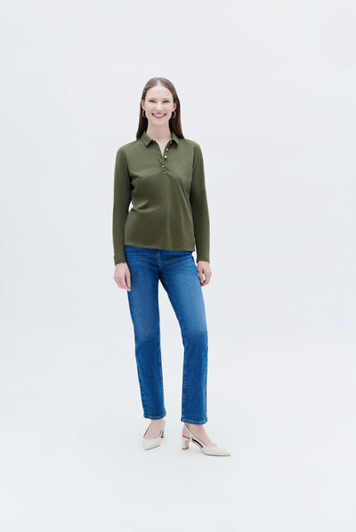 T-shirt tirus vert clair femme