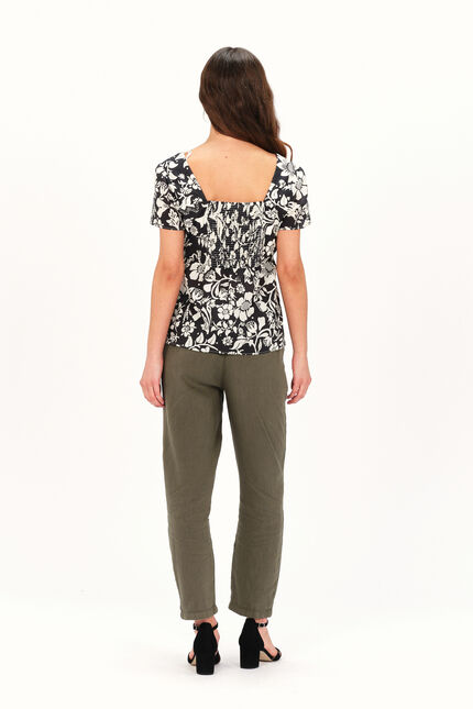 Blouse city zwart vrouw