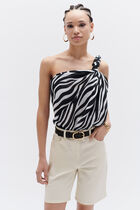 Menphis short ecru woman