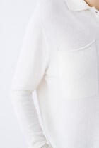 Mpatty sweater made in Italy ivory woman