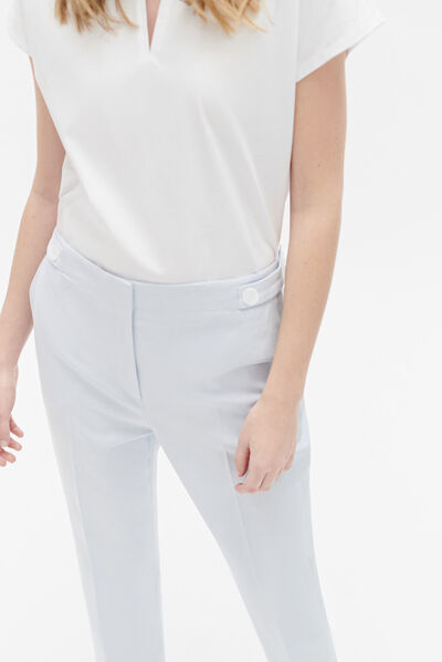Pantalones Psalvador azul celeste mujer