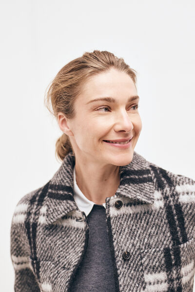 manteau juliette noir femme