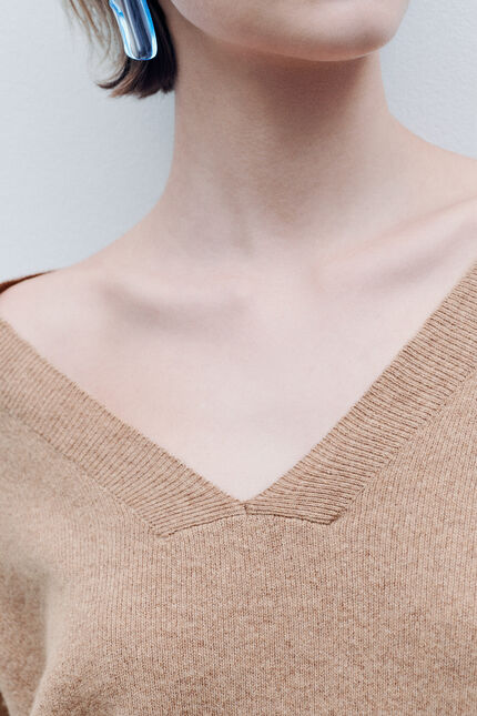 Pullover Mleopold made in Italy braun damen