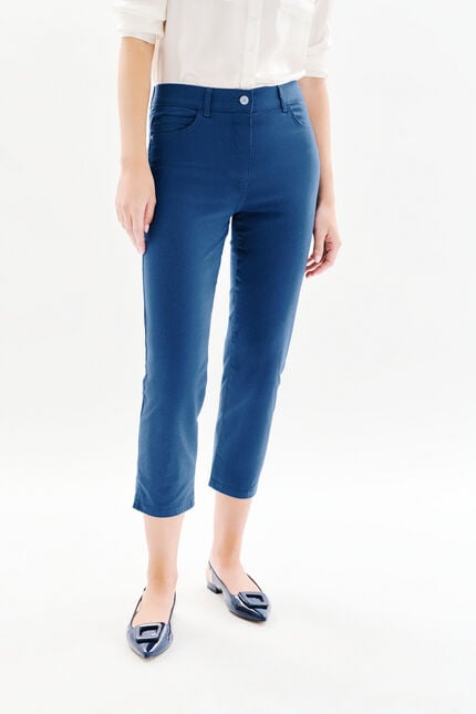 Pantalón pirata mason denim piedra mujer