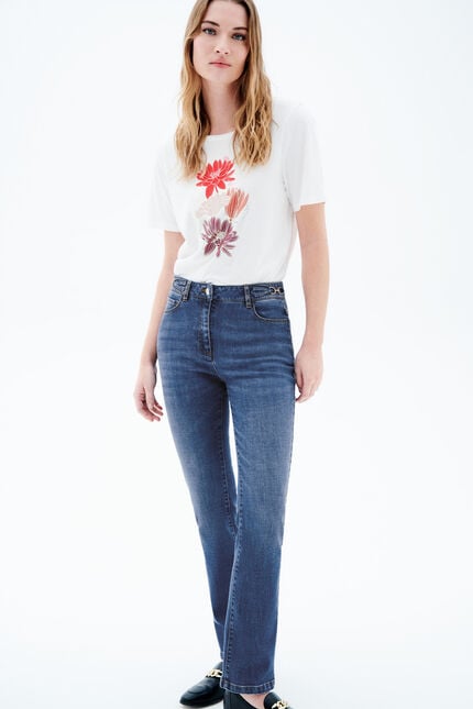 Pantalon palma denim baby bleu femme