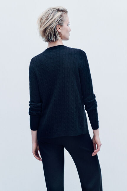 Malha Mtheophile made in Italy preto mulher