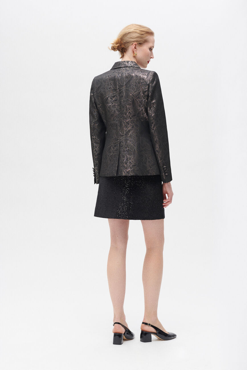 Veste vaurora noir femme