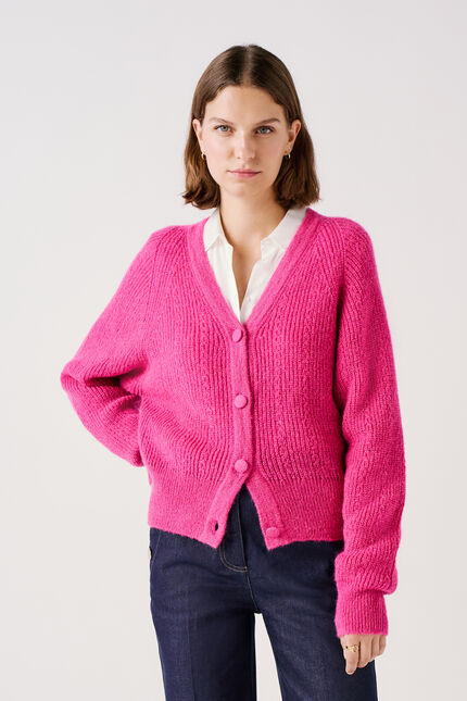 Gilet mlamar Made in Italy rosa donna