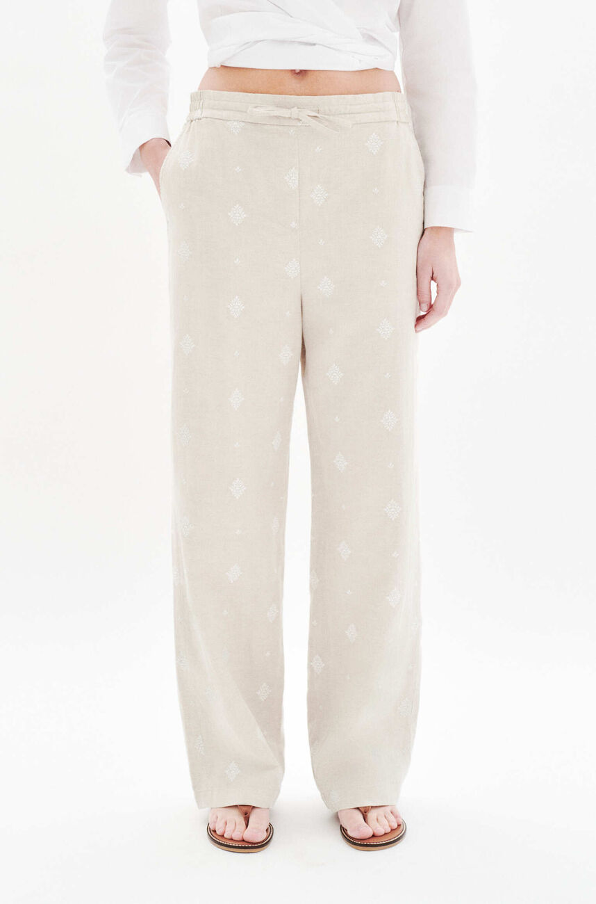 Broek Pure zand vrouw