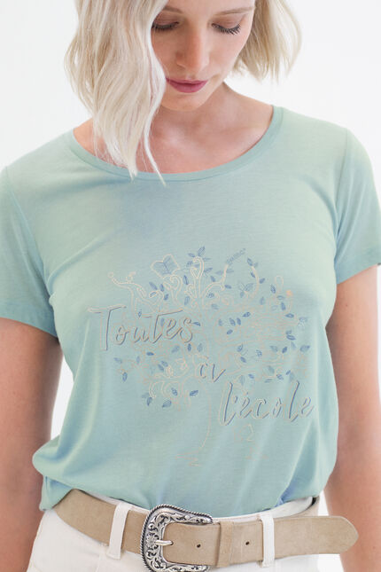 T-Shirt Nessa hellgrün damen