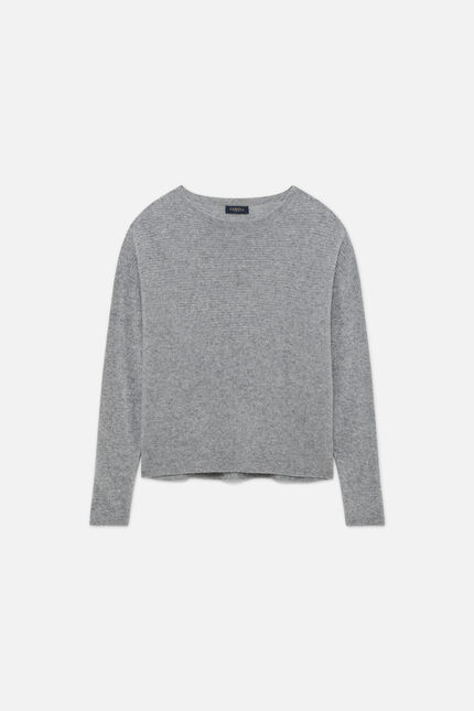 Pull Mlindsay made in Italy gris femme