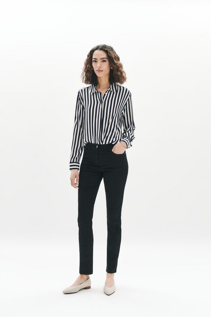 pantalon joss b noir femme