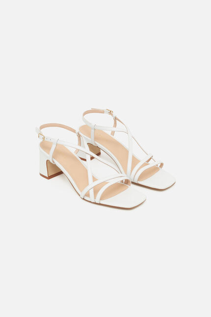 Sandalen Alys aus Naturleder naturfarben damen