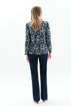 Lovely shirt navy blue woman