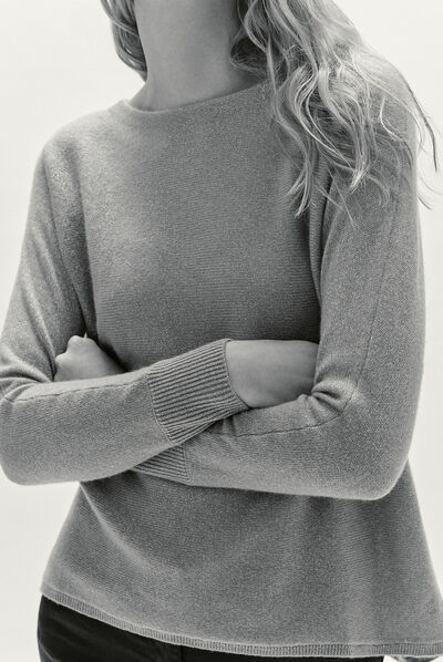 pull amelia lurex vert clair femme