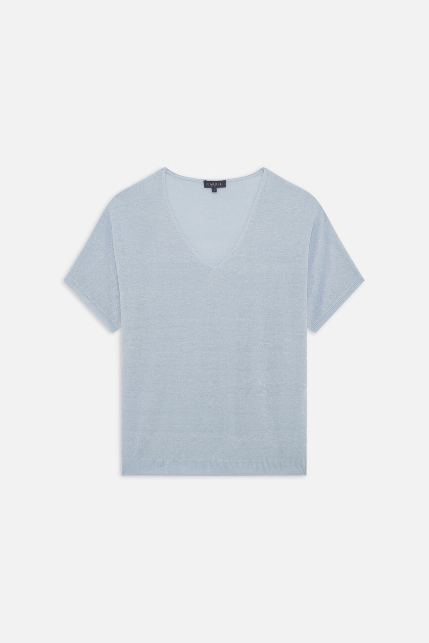 Pull Milanel2 bleu ciel femme