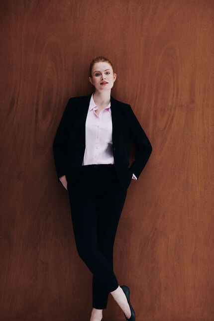 Pantalón pgautier negro mujer