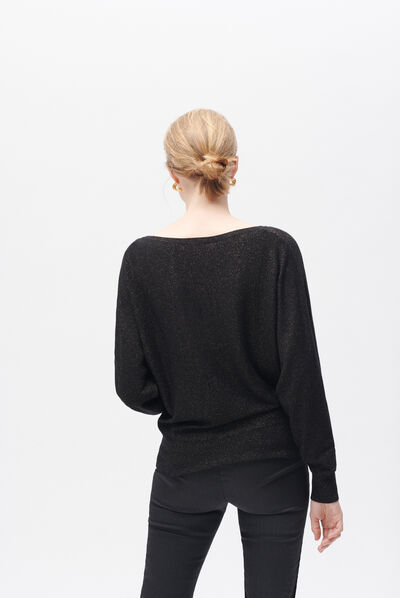Pull miu noir femme