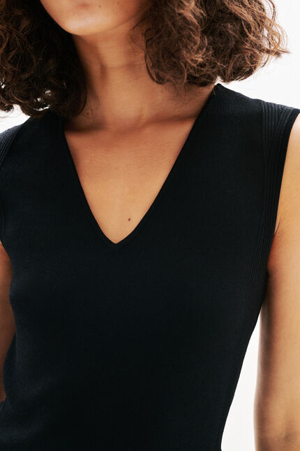 Pull Mtessie noir femme