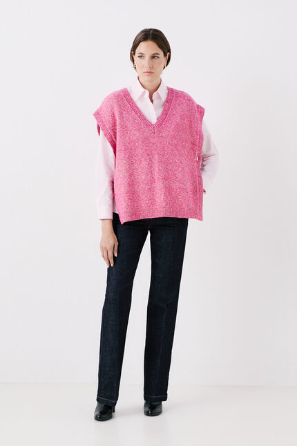 maglione mstan rosa donna