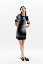 Rjudith dress navy blue woman