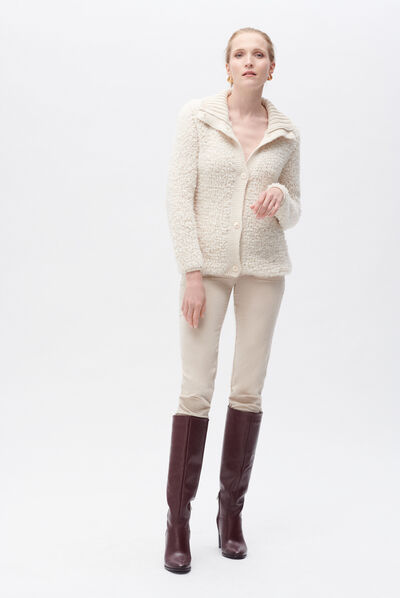 Veste mars ecru femme