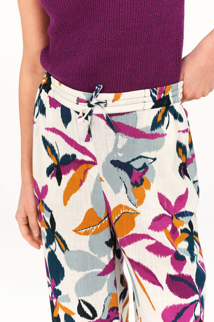 Pantalon peinture 1 prune femme
