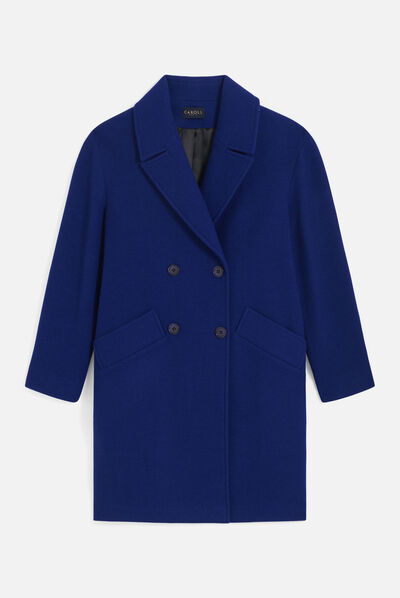 Jas Gala electrisch blauw vrouw