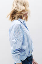 Claudine shirt sky blue woman