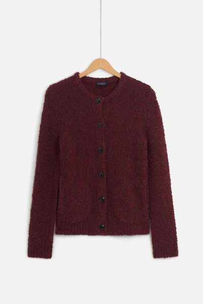 gilet willow bordeaux femme