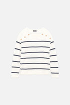 Mloic sweater ecru woman