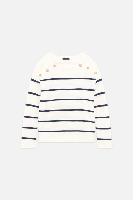 Maglione Mloic ecru donna