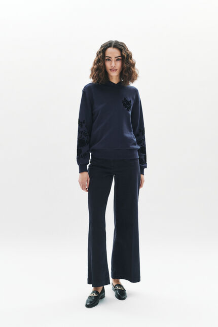 Thoen Sweatshirt marineblau damen