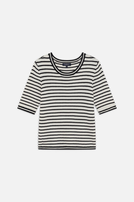Maglione Pepita nero donna