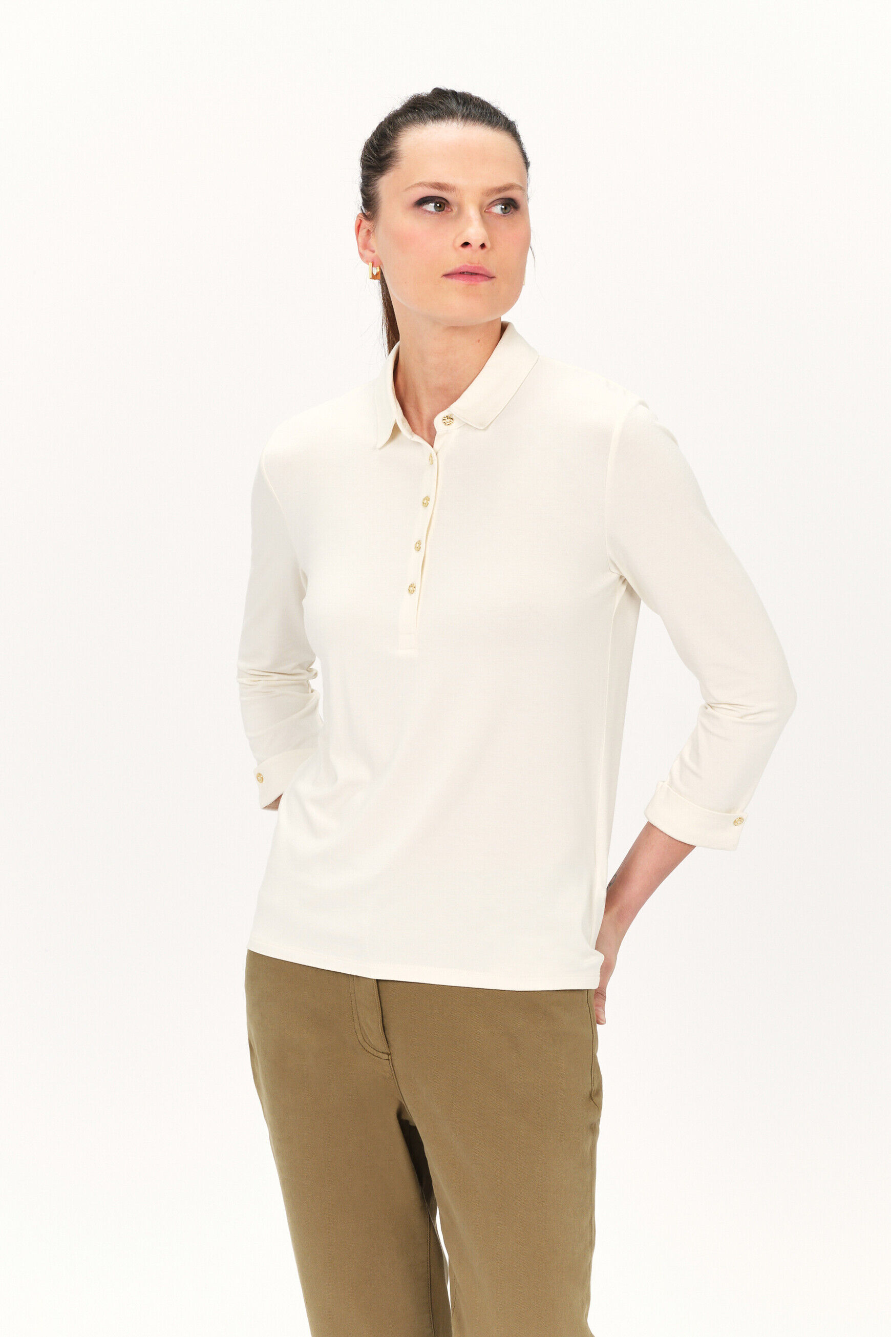 T-shirt tnina ivoire femme