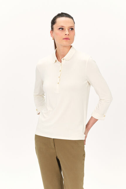 T-shirt tnina marfim mulher