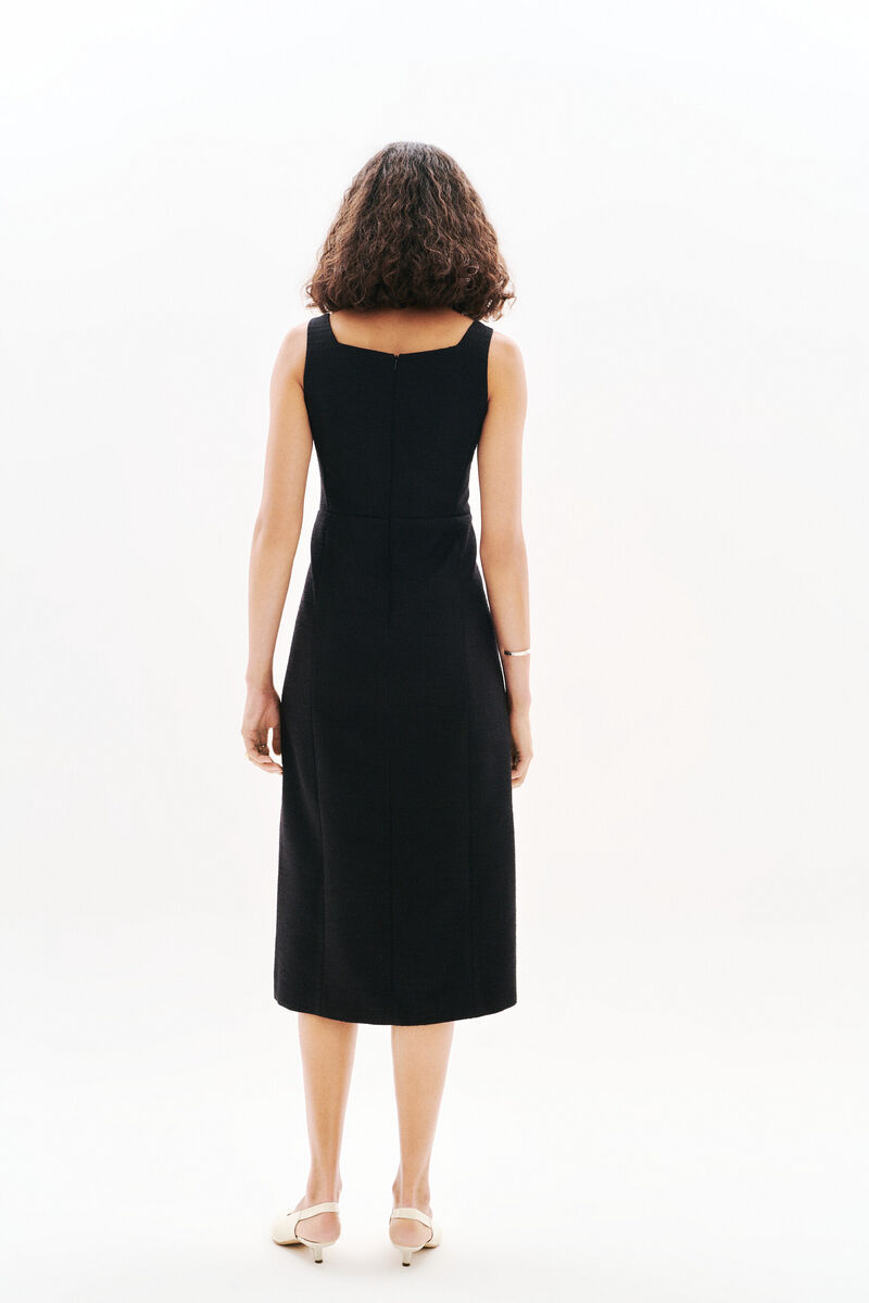 Robe Reina noir femme